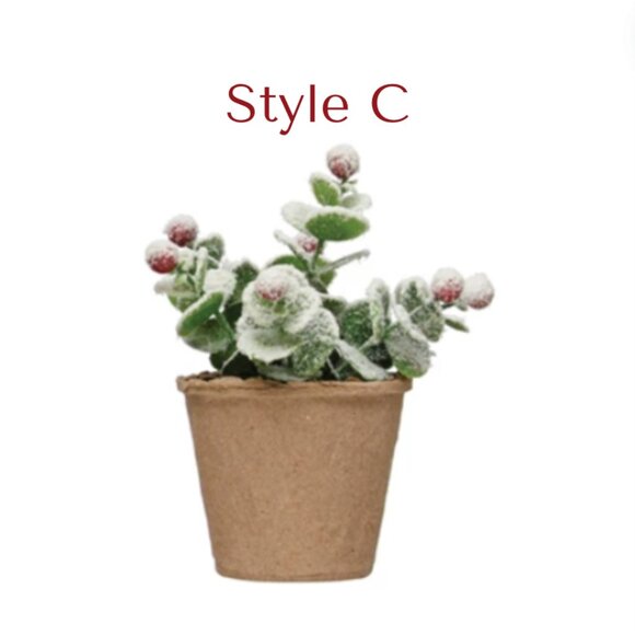 Paper Mache Greenery Pots - Picture 5 of 5